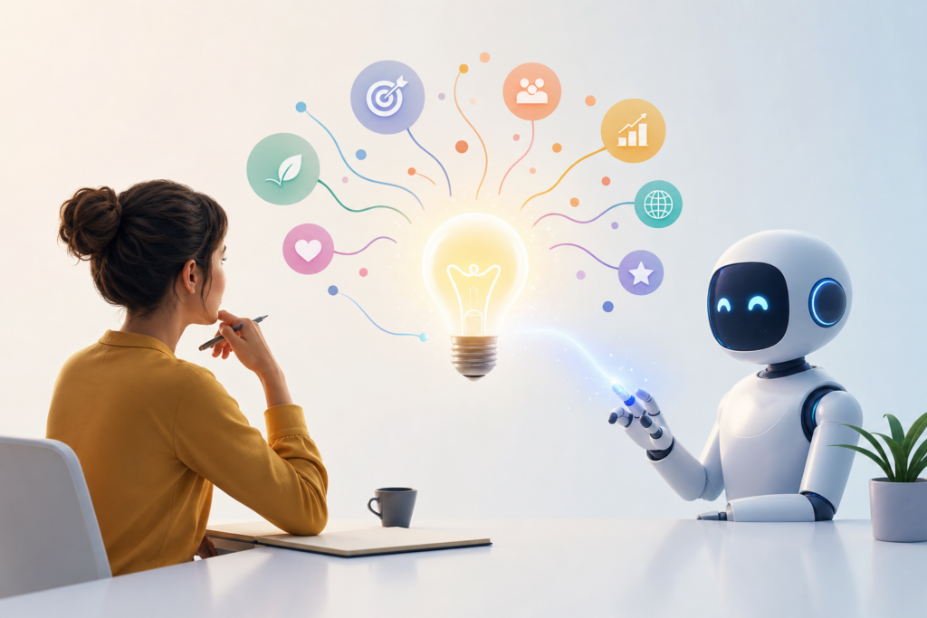 How to Use AI to Brainstorm Blog Post Ideas That Actually Work