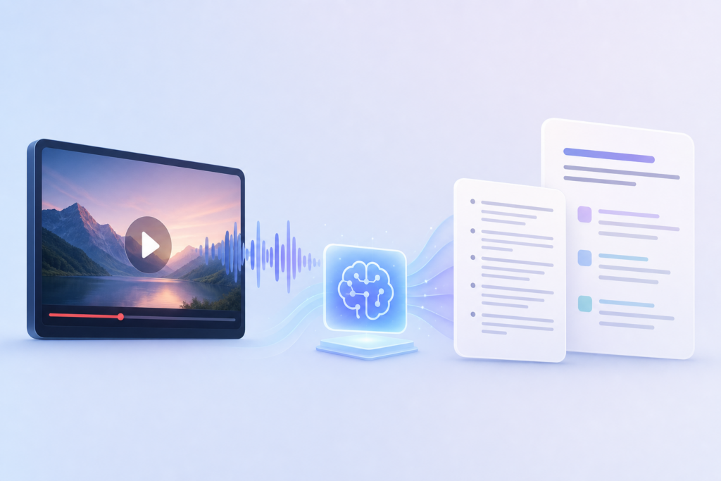 How to Use AI to Transcribe and Summarize Videos