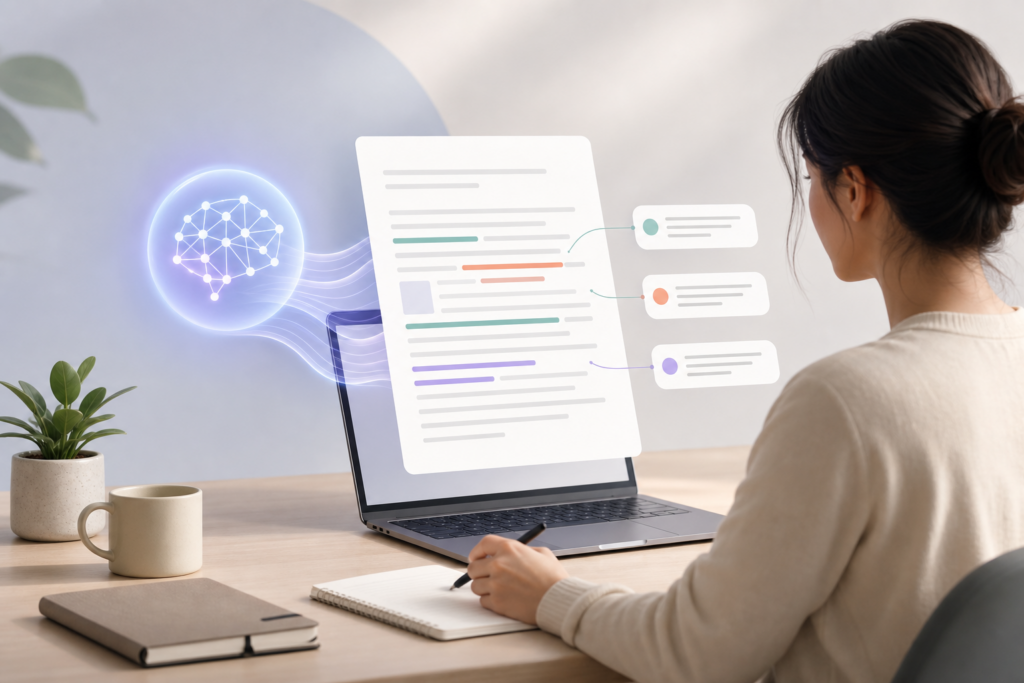 How to Use AI to Edit and Improve Your Writing in Real Time