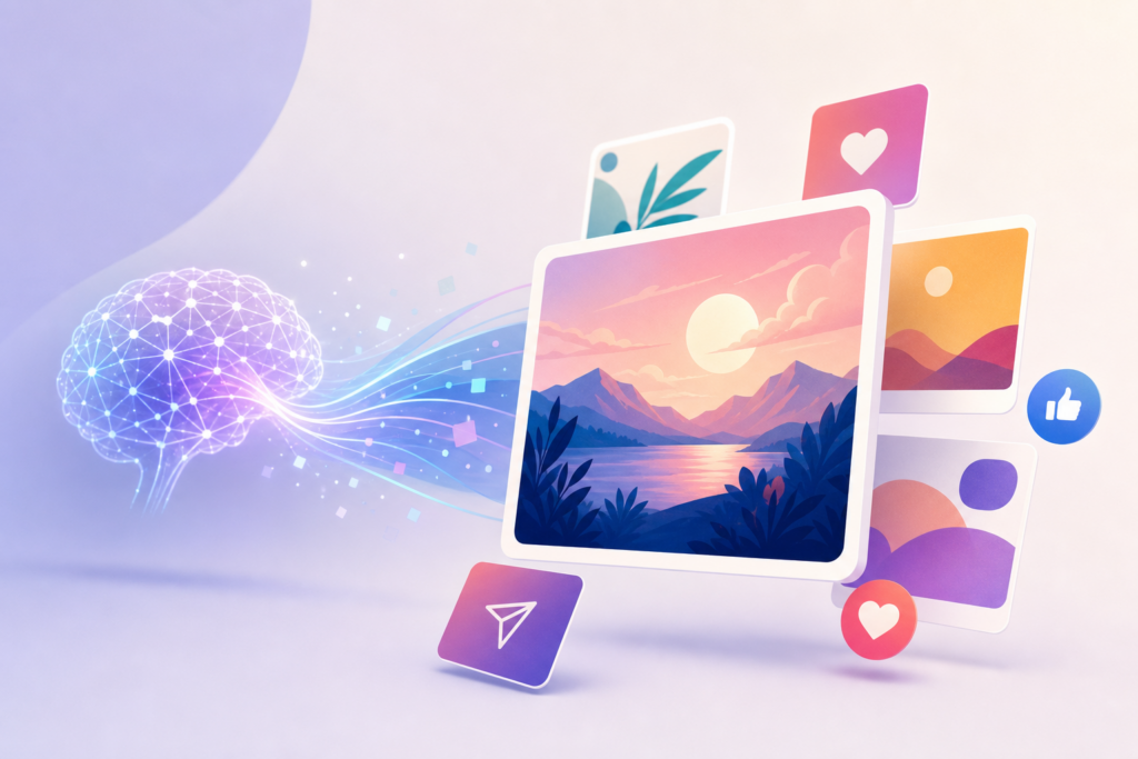How to Use AI Image Generators to Create Social Media Graphics