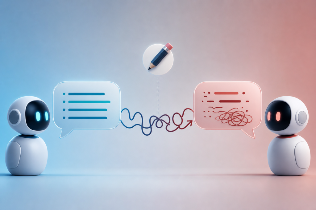 Why AI Answers Get Worse When You Edit Your Prompt Mid-Chat
